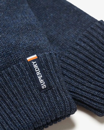 SUPERDRY D3 SDNA ESSENTIAL LOGO KNITTED GLOVES ΑΞΕΣΟΥΑΡ ΓΥΝΑΙΚΕΙΟ - SD0ACM9310076A000000