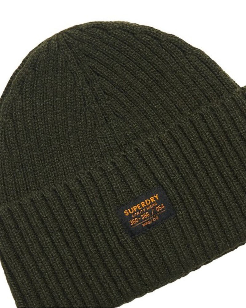 SUPERDRY D3 SDNA WORKWEAR KNITTED BEANIE HAT ΑΞΕΣΟΥΑΡ ΓΥΝΑΙΚΕΙΟ - SD0ACY9010186A000000