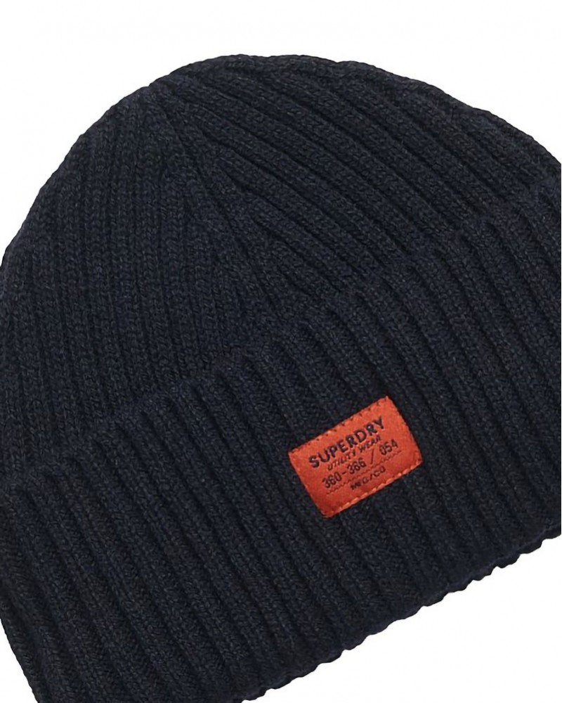 SUPERDRY D3 SDNA WORKWEAR KNITTED BEANIE HAT ΑΞΕΣΟΥΑΡ ΓΥΝΑΙΚΕΙΟ - SD0ACY9010186A000000