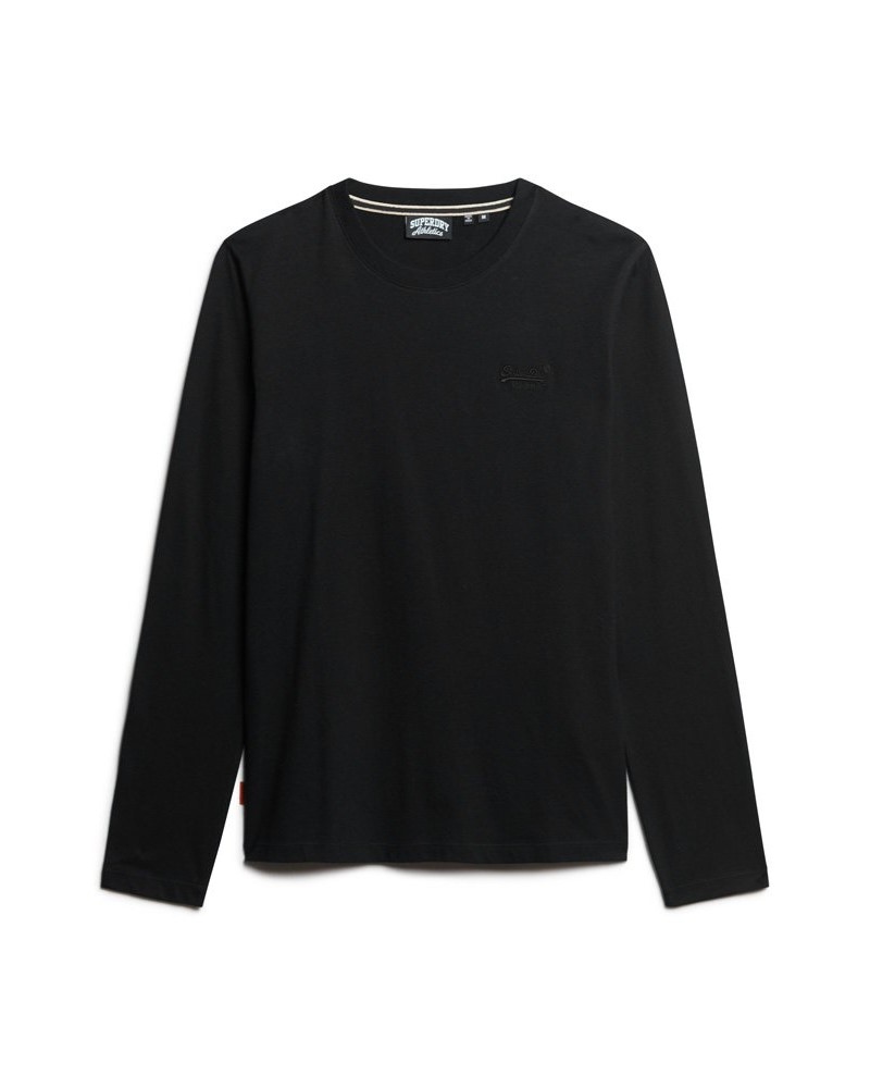 SUPERDRY D1 OVIN ESSENTIAL LOGO LONG SLEEVE TOP ΜΠΛΟΥΖΑ ΑΝΔΡΙΚΟ - SD0APM6010857A000000