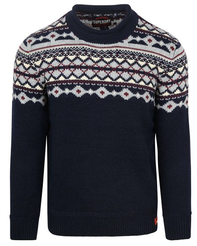 SUPERDRY D3 FAIRISLE ROLL NECK JUMPER ΠΛΕΚΤΟ ΑΝΔΡΙΚΟ - SD0APM6110528B000000