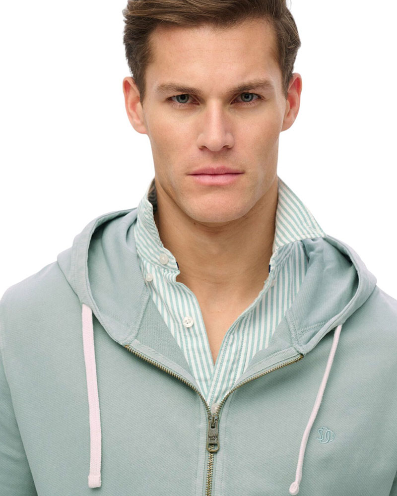 SUPERDRY D2 OVIN CLASSIC ESSENTIAL ZIPHOOD ΦΟΥΤΕΡ ΑΝΔΡΙΚΟ - SD0APM2014170A000000