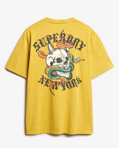 SUPERDRY D2 OVIN NEO TRAD TATTOO LOOSE TEE ΜΠΛΟΥΖΑ ΑΝΔΡΙΚΟ - SD0APM1012130A000000