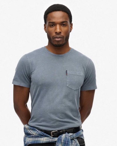 SUPERDRY D2 OVIN CLASSIC ESSENTIAL POCKET TEE ΜΠΛΟΥΖΑ ΑΝΔΡΙΚΟ - SD0APM1012206A000000