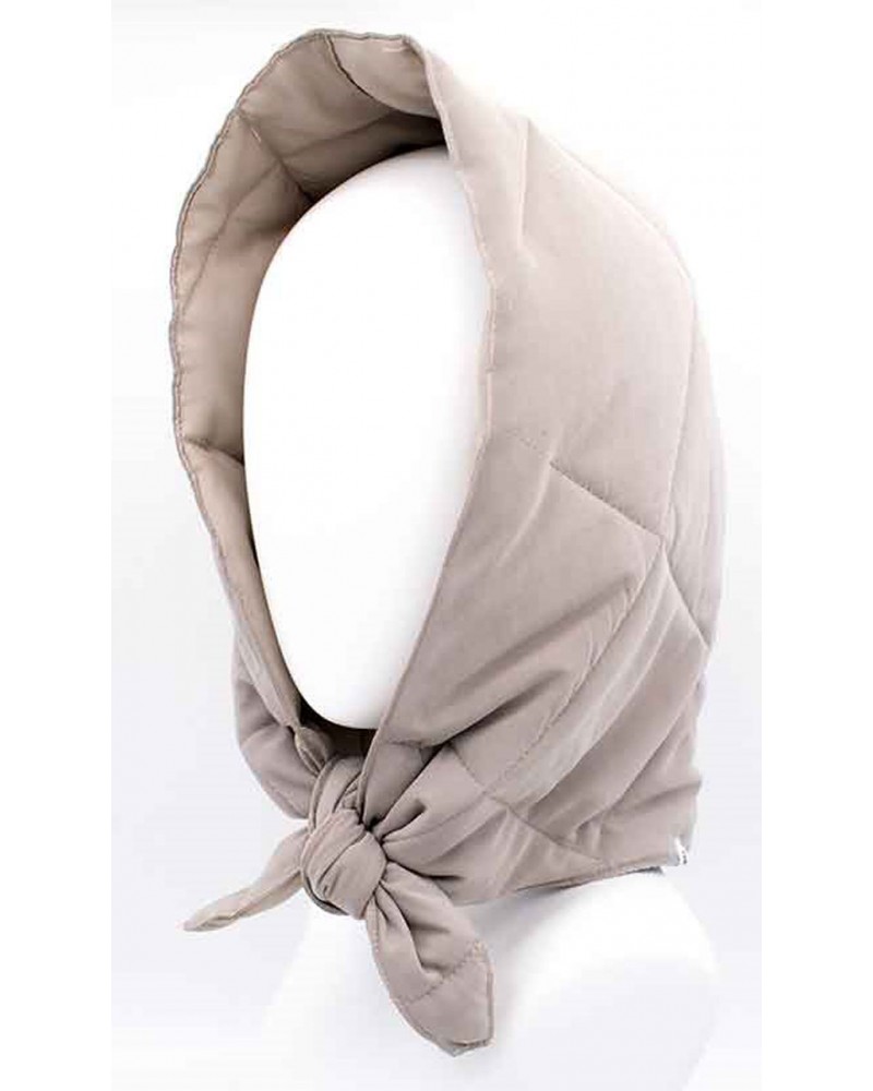 VIND.GR  Hoodie scarf, χρώμα της άμμου, padded - 