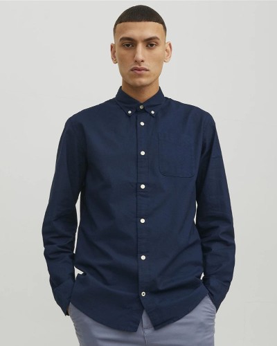 JACK & JONES JJEOXFORD SHIRT LS NOOS - 12182486