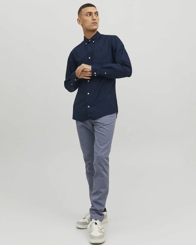 JACK & JONES JJEOXFORD SHIRT LS NOOS - 12182486