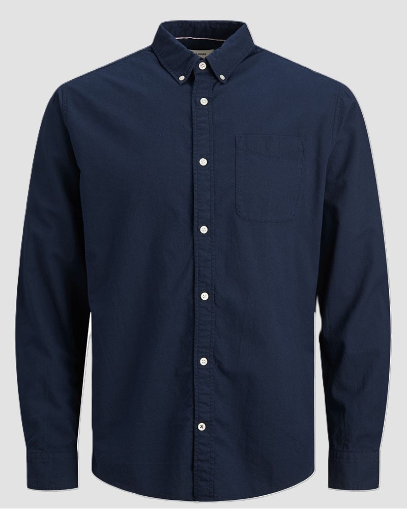 JACK & JONES JJEOXFORD SHIRT LS NOOS - 12182486