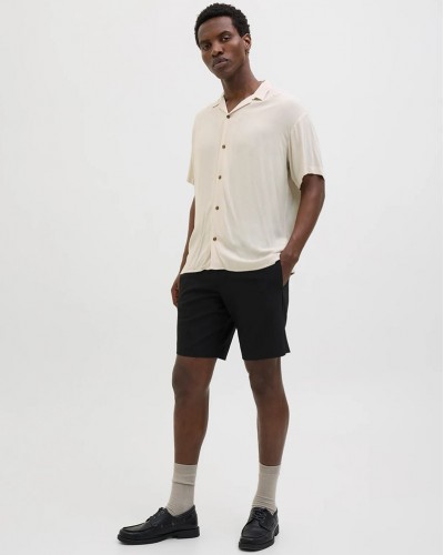 JACK & JONES JJEJEFF SOLID RESORT SHIRT S/S SN - 12268443