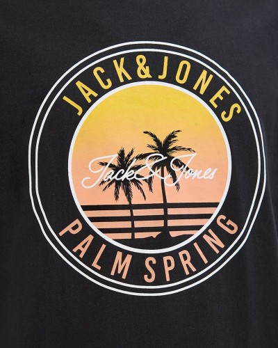 JACK & JONES JJPALM TEE SS CREW NECK LN - 12269418