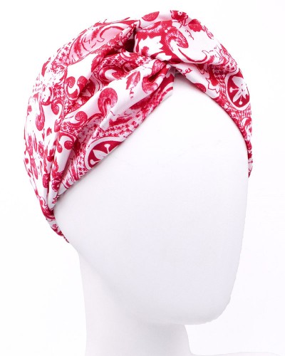 VIND.GR ERDENE MAGENTA: Bandana, κορδέλα μαλλιών, τεχνητό μετάξι - TS_RBBN_ERDENE_MAGENTA