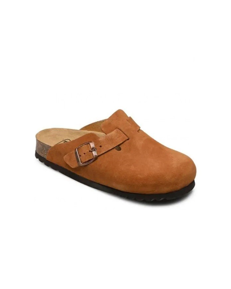 SCHOLL FAE SUEDE WOMENS BROWN ΠΑΠΟΥΤΣΙ ΓΥΝΑΙΚΕΙΟ - SC0SHF30058101100000