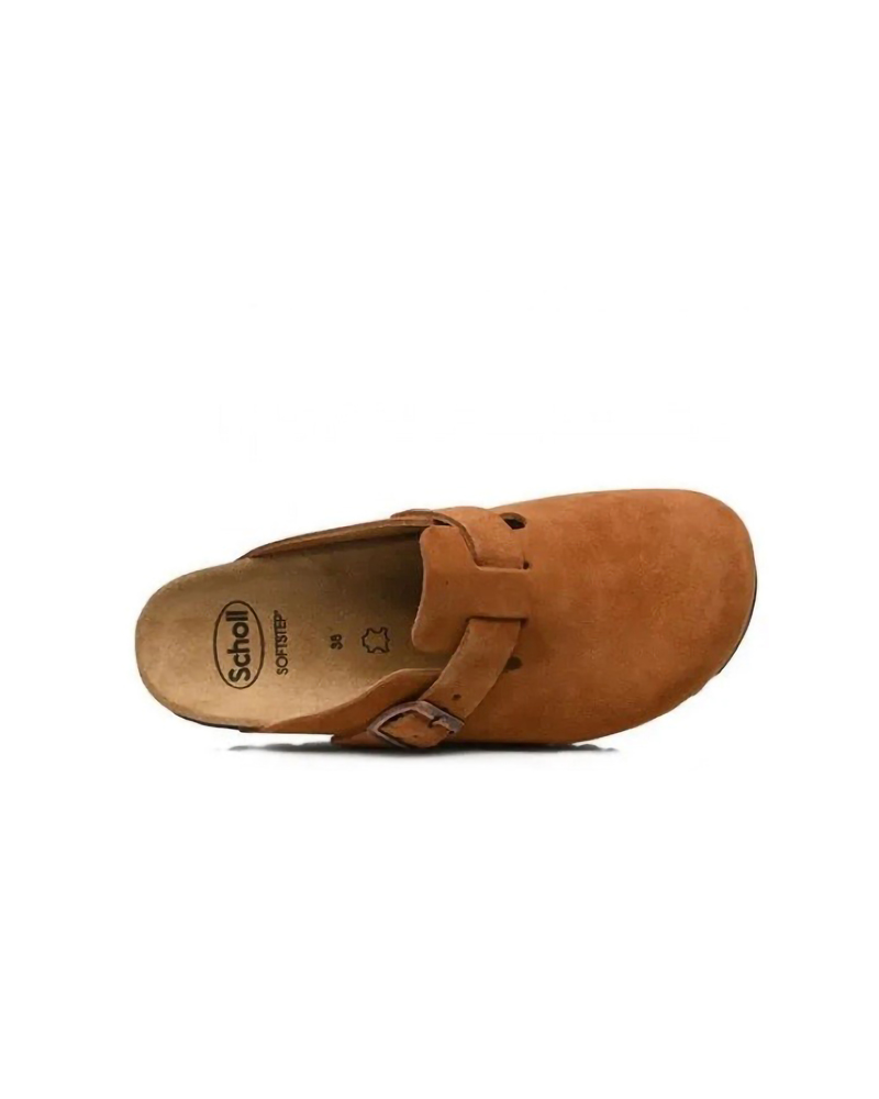 SCHOLL FAE SUEDE WOMENS BROWN ΠΑΠΟΥΤΣΙ ΓΥΝΑΙΚΕΙΟ - SC0SHF30058101100000