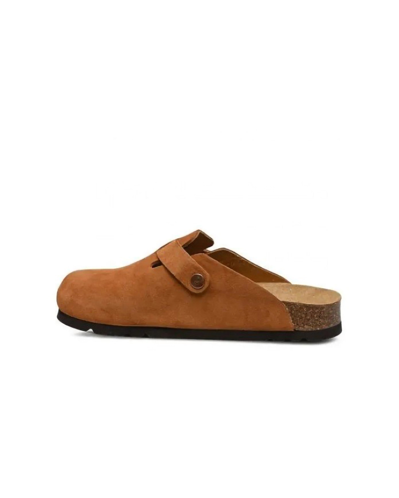 SCHOLL FAE SUEDE WOMENS BROWN ΠΑΠΟΥΤΣΙ ΓΥΝΑΙΚΕΙΟ - SC0SHF30058101100000