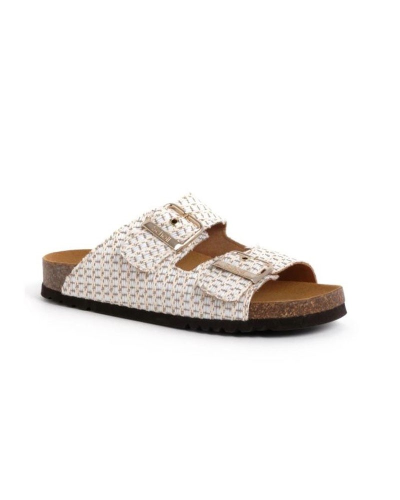 SCHOLL NOELLE RAFFIA TE WOMENS WHITE ΠΑΠΟΥΤΣΙ ΓΥΝΑΙΚΕΙΟ - SC0SHF31168106500000