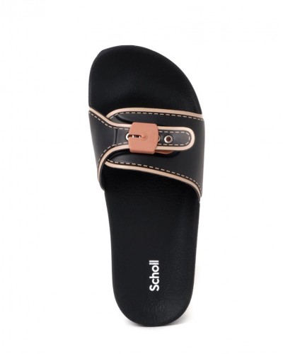 SCHOLL PESCURA MOON WEDGE PU SP WOMENS BLACK ΠΑΠΟΥΤΣΙ ΓΥΝΑΙΚΕΙΟ - SC0SHF31182100400000