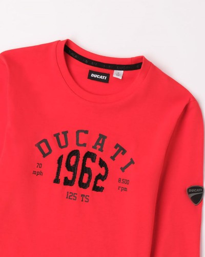 DUCATI LONG SLEEVE ROUND-NECK - G.7626/G0