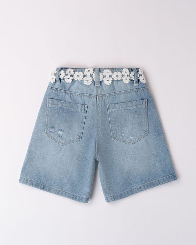 IDO DENIM SHORT TROUSERS - 4.8875/00