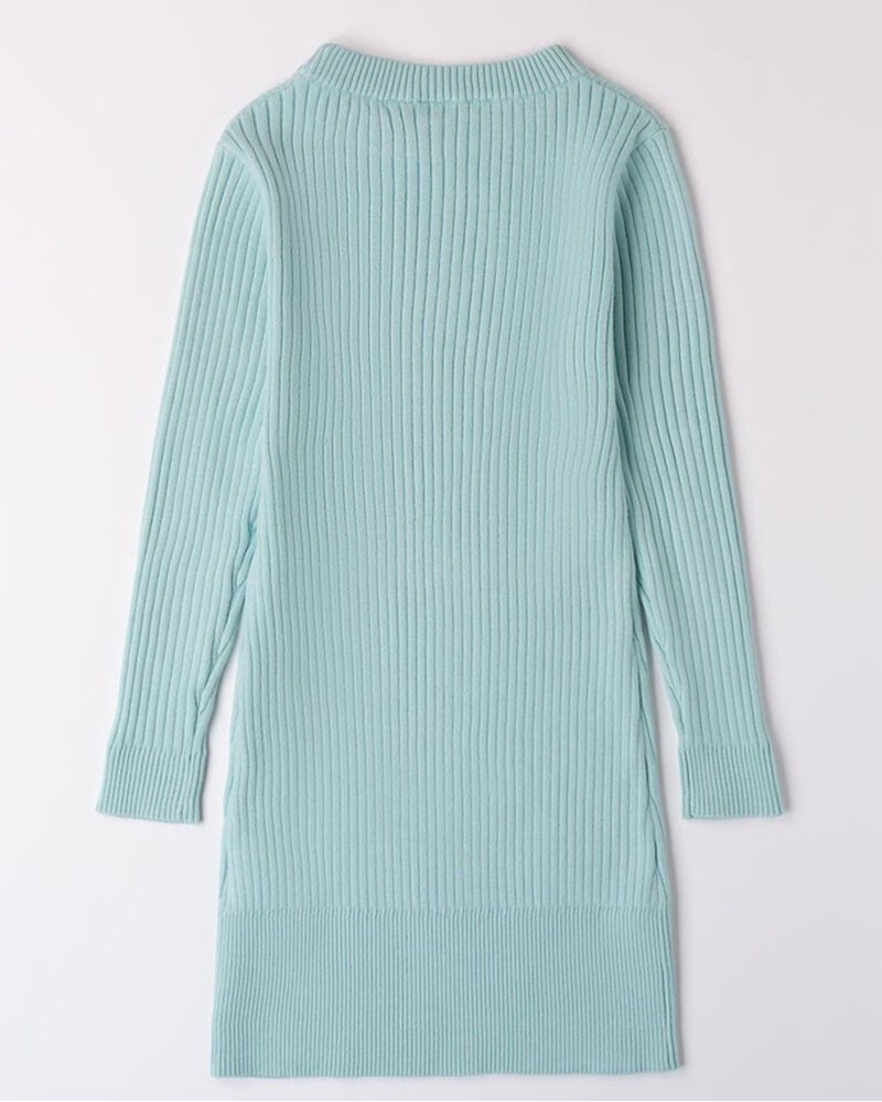 IDO KNITTED DRESS WITH SLEEVES - 4.A903/00