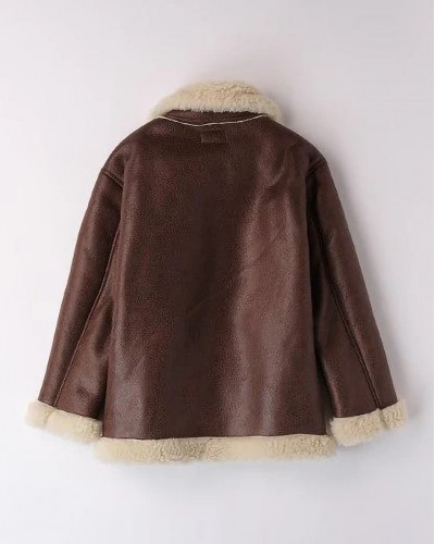 IDO COAT/ECO-LEATHER/ECO-FUR JACKET/WOVEN-JACKET - 4.A745/00