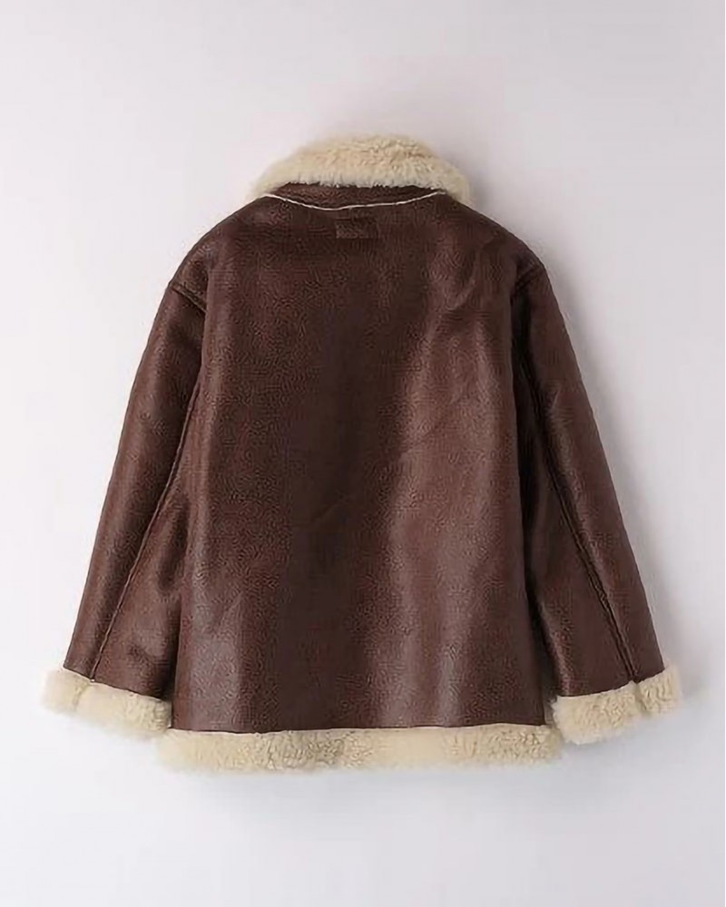 IDO COAT/ECO-LEATHER/ECO-FUR JACKET/WOVEN-JACKET - 4.A745/00