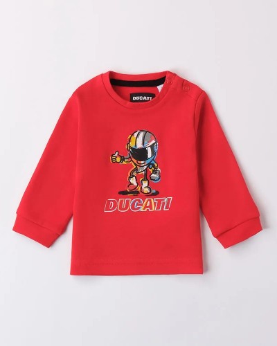 DUCATI LONG SLEEVE ROUND-NECK - G.A634/00