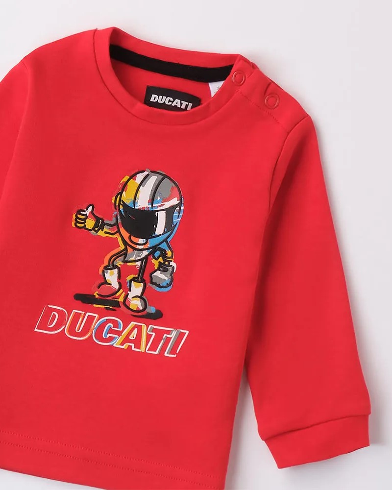 DUCATI LONG SLEEVE ROUND-NECK - G.A634/00