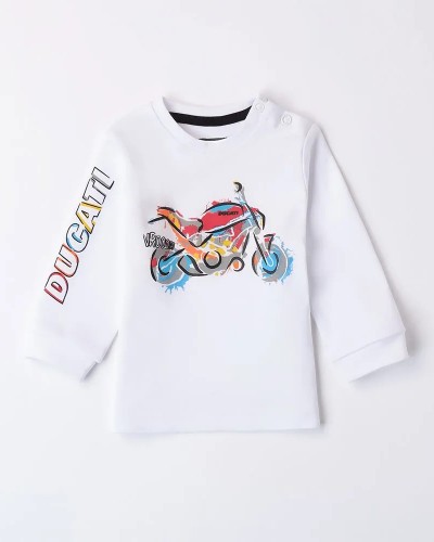 DUCATI LONG SLEEVE ROUND-NECK - G.A633/00