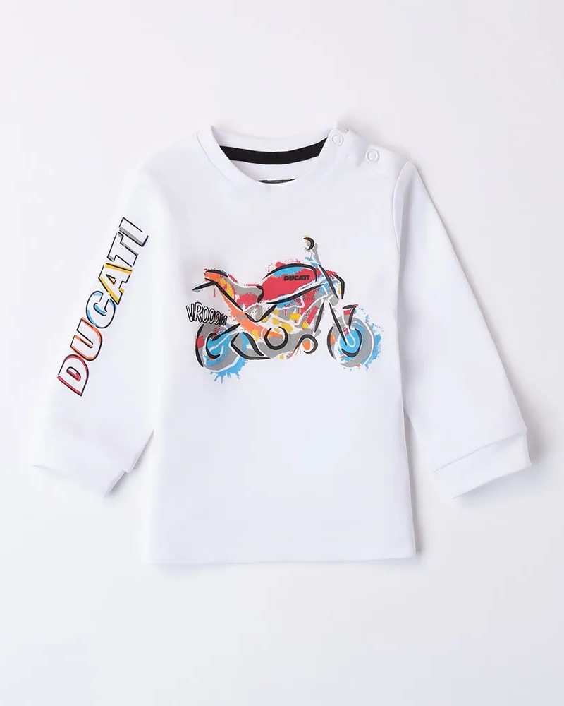 DUCATI LONG SLEEVE ROUND-NECK - G.A633/00