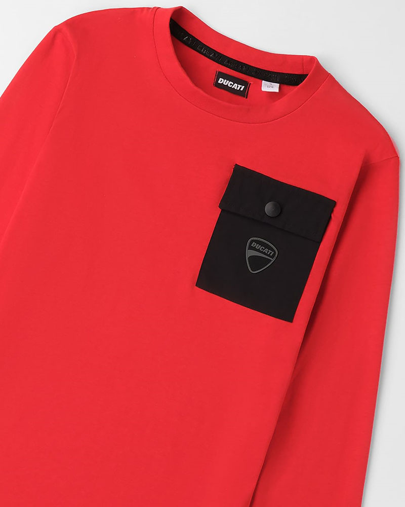 DUCATI LONG SLEEVE ROUND-NECK - G.A602/00