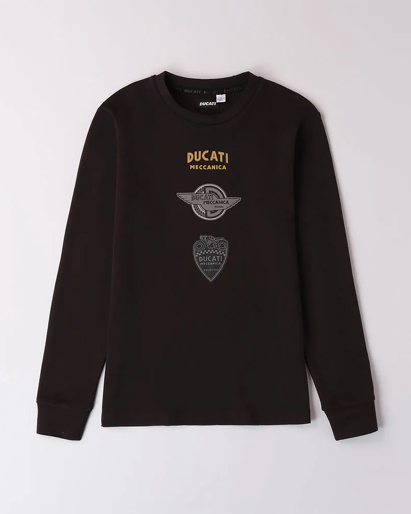 DUCATI LONG SLEEVE ROUND-NECK - G.A613/00