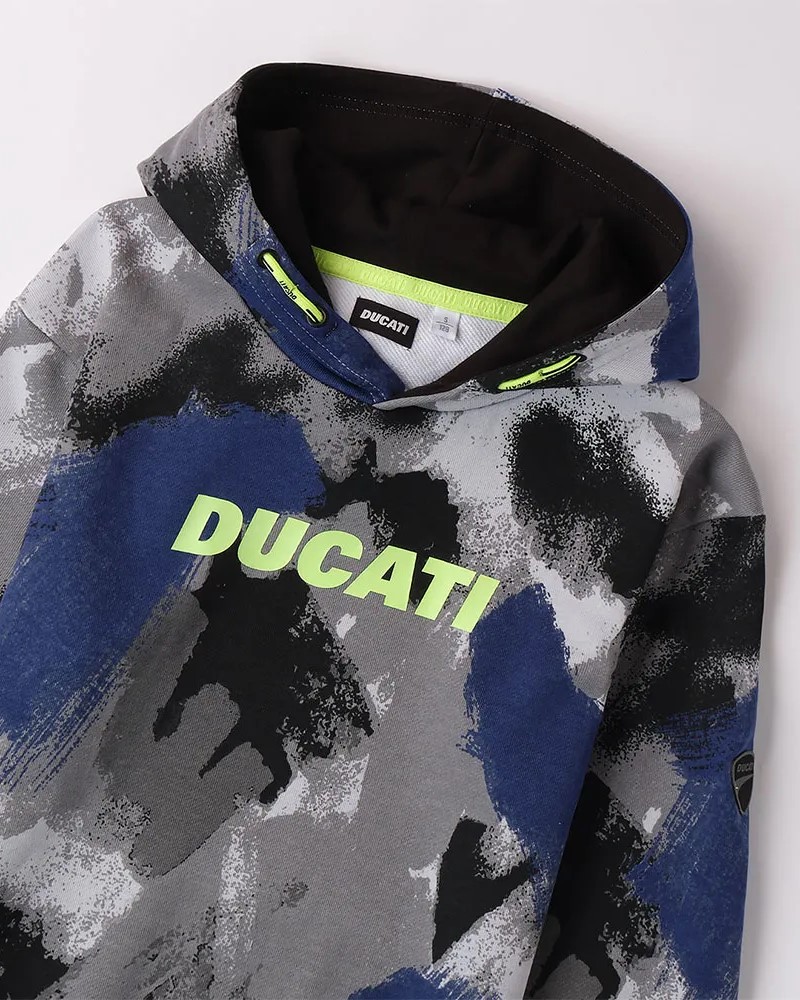 DUCATI CLOSED SWEATER WITH OR WITHOUT HOOD - G.A617/00