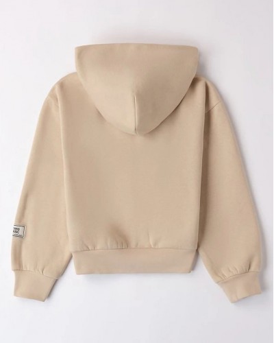 IDO OPEN LONG SLEEVE SWEATER WITH ZIP OR BUTTONS - 4.A866/00