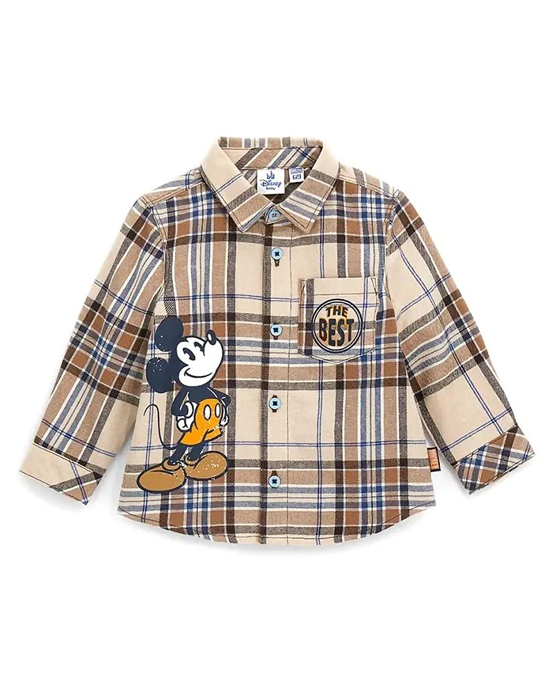 ORIGINAL MARINES BACK TO SCHOOL DISNEY CAMICIA ML BABY BOY ΠΟΥΚΑΜΙΣΟ ΠΑΙΔΙΚΟ BOY - ORMJRDEAV0628NM00000