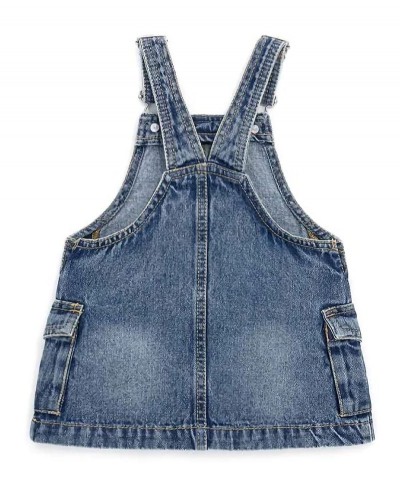 ORIGINAL MARINES FR CAPSULE DENIM SALOPETTE DENIM BABY GIRL ΟΛΟΣΩΜΗ ΦΟΡΜΑ ΠΑΙΔΙΚΟ GIRL - ORMJRDEA1421NF000000