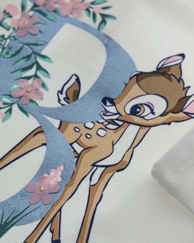 ORIGINAL MARINES FR POETRY LESSON DISNEY - BAMBI T-SHIRT ML BABY GIRL ΜΠΛΟΥΖΑ ΠΑΙΔΙΚΟ GIRL - ORMJRDEAV1455NF00000