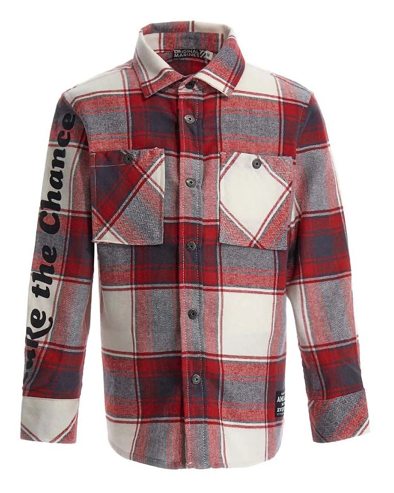 ORIGINAL MARINES CITY ATTITUDE CAMICIA ML BOY ΠΟΥΚΑΜΙΣΟ ΠΑΙΔΙΚΟ BOY - ORMJRDEA2556B0000000