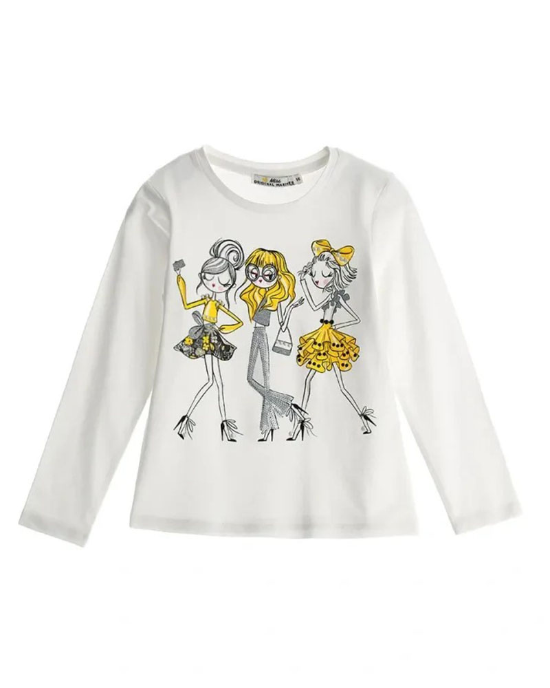 ORIGINAL MARINES FR AUTUMN IN TOWN T-SHIRT ML GIRL ΜΠΛΟΥΖΑ ΠΑΙΔΙΚΟ GIRL - ORMJRDEA3580F0000000