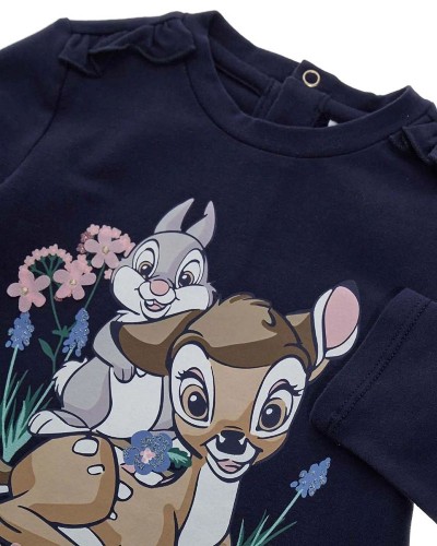 ORIGINAL MARINES FR POETRY LESSON DISNEY - BAMBI T-SHIRT ML BABY GIRL ΜΠΛΟΥΖΑ ΠΑΙΔΙΚΟ GIRL - ORMJRDEAV1455NF00000