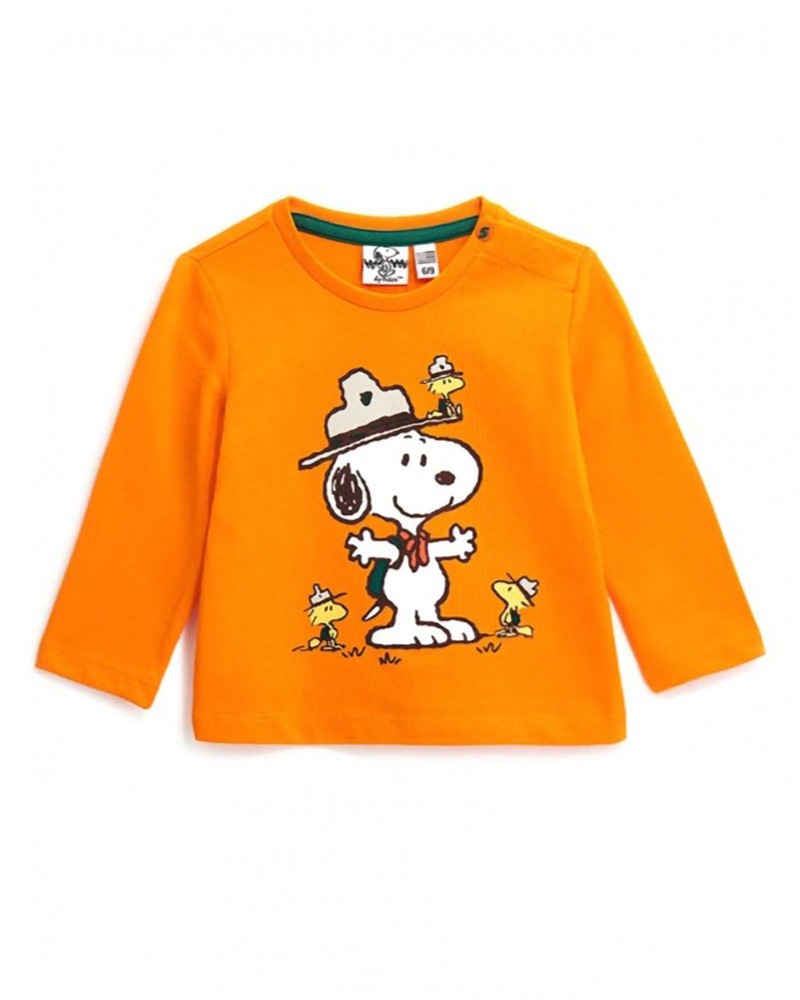 ORIGINAL MARINES FR OUT AND ABOUT PEANUTS T-SHIRT ML BABY BOY ΜΠΛΟΥΖΑ ΠΑΙΔΙΚΟ BOY - ORMJRDEAV0690NM00000