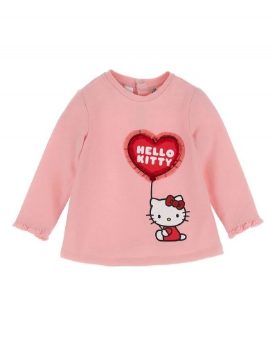 ORIGINAL MARINES FR HEARTBEAT HELLO KITTY T-SHIRT ML BABY GIRL ΜΠΛΟΥΖΑ ΠΑΙΔΙΚΟ GIRL - ORMJRDEAV1470NF00000