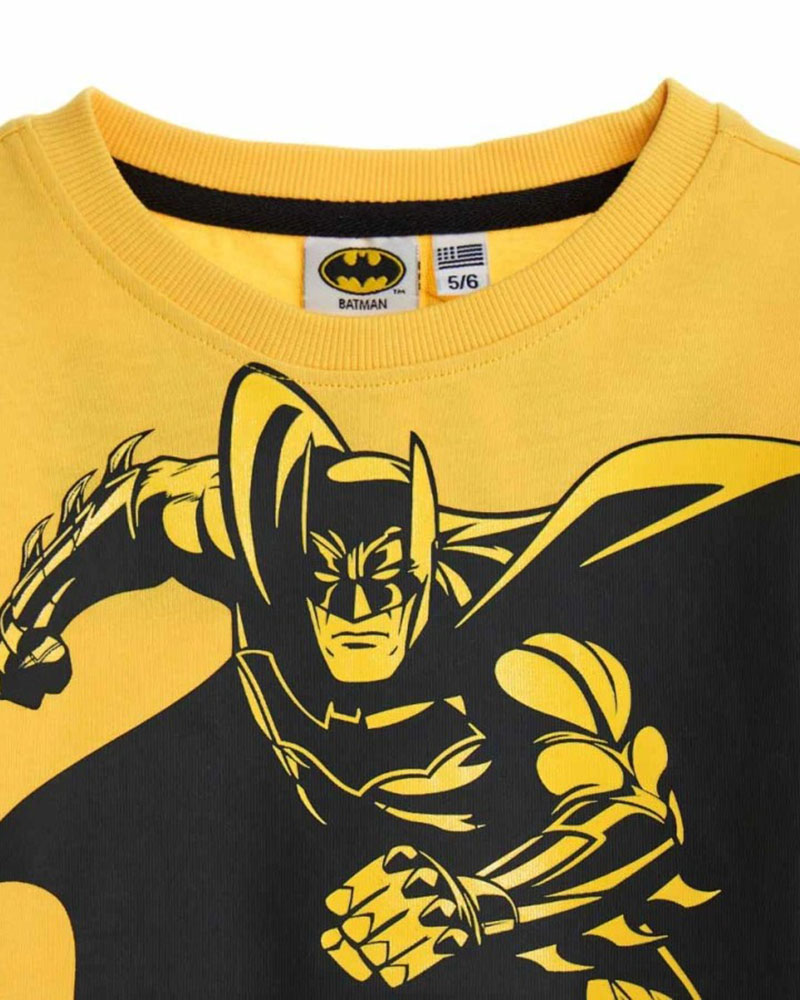 ORIGINAL MARINES FR CAPSULE BATMAN WB - DC COMICS JLEAGUE T-SHIRT ML BOY ΜΠΛΟΥΖΑ ΠΑΙΔΙΚΟ BOY - ORMJRDEAV2657B000000