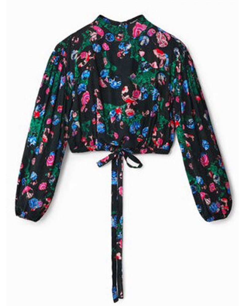 DESIGUAL BLUS_GARDEN ΜΠΛΟΥΖΑ ΓΥΝΑΙΚΕΙΟ - DS0AP22WWBW090000000