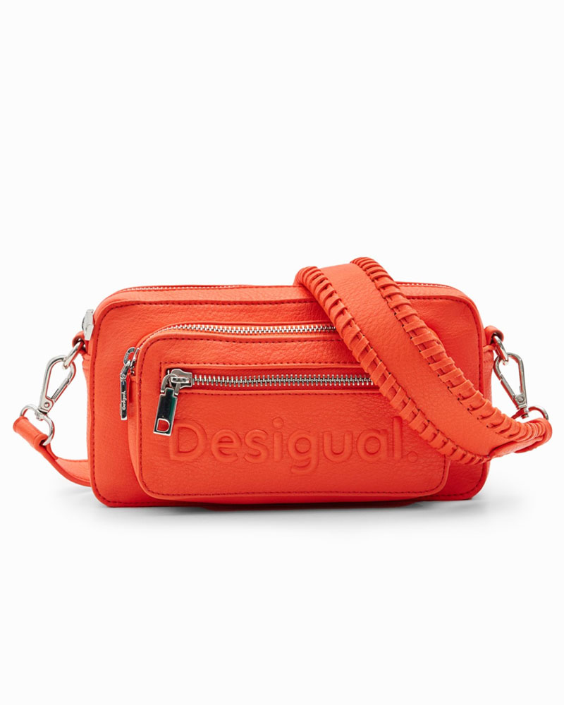 DESIGUAL BAG_HALF LOGO 24 CAMBRIDGE 2.0 ΤΣΑΝΤΑ ΓΥΝΑΙΚΕΙΟ - DS0AC24SAXP190000000