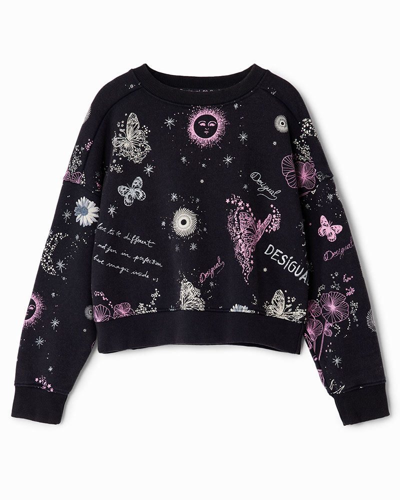 DESIGUAL JUNIOR D2 SWEAT_CANDENCE ΦΟΥΤΕΡ ΠΑΙΔΙΚΟ GIRL - DS0JR24WGSK100000000