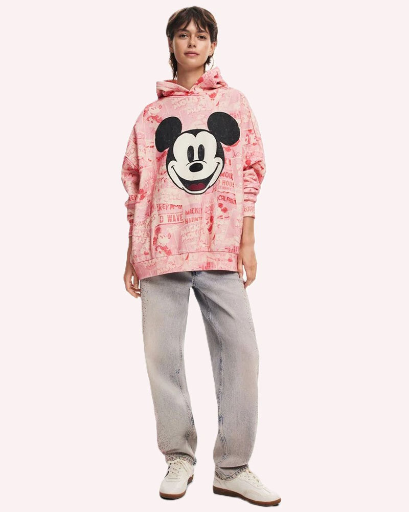 DESIGUAL D2 SW_RETRO_MICKEY ΦΟΥΤΕΡ WOMAN - DS0AP24WWSK340000000