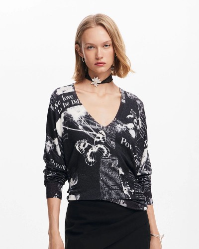 DESIGUAL D1 JERS_KAWARTHA LAKES ΠΛΕΚΤΟ WOMAN - DS0AP24WWJF610000000