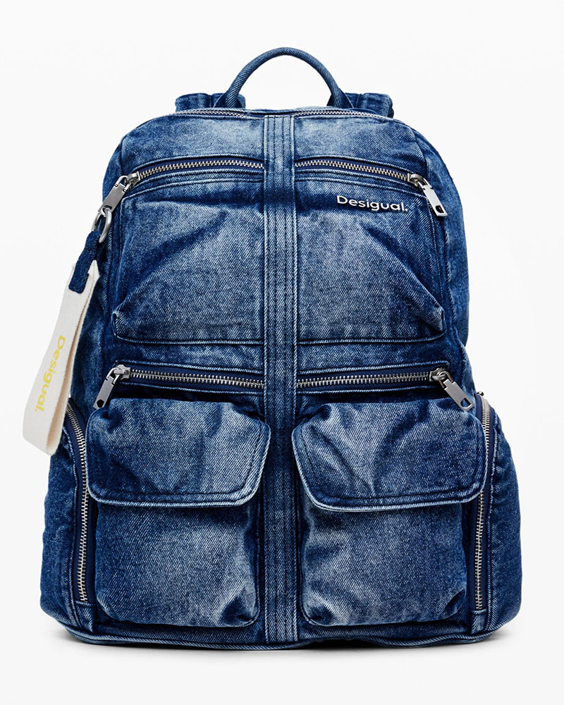 DESIGUAL D2 BACK_DENIM PR ΤΣΑΝΤΑ ΓΥΝΑΙΚΕΙΟ - DS0AC24WAKD010000000