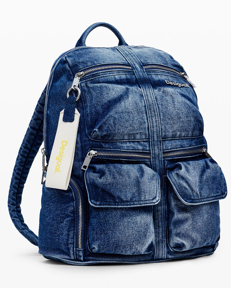 DESIGUAL D2 BACK_DENIM PR ΤΣΑΝΤΑ ΓΥΝΑΙΚΕΙΟ - DS0AC24WAKD010000000