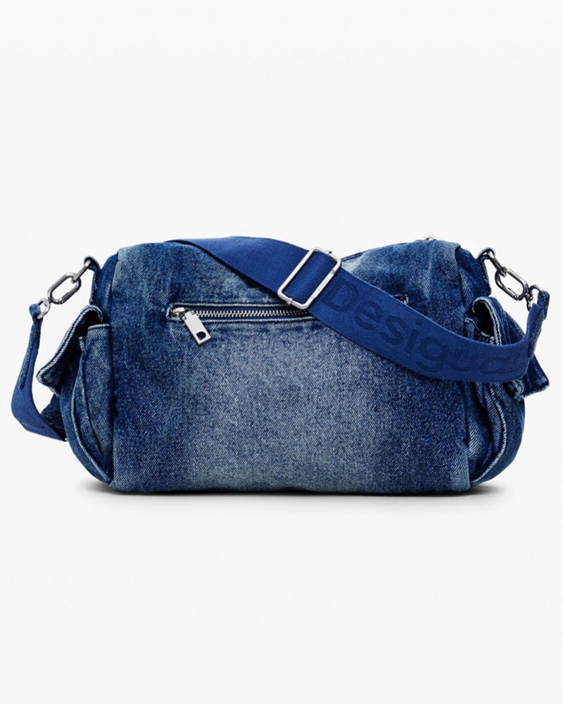 DESIGUAL D2 BAG_DENIM PRI ΤΣΑΝΤΑ ΓΥΝΑΙΚΕΙΟ - DS0AC24WAXD080000000